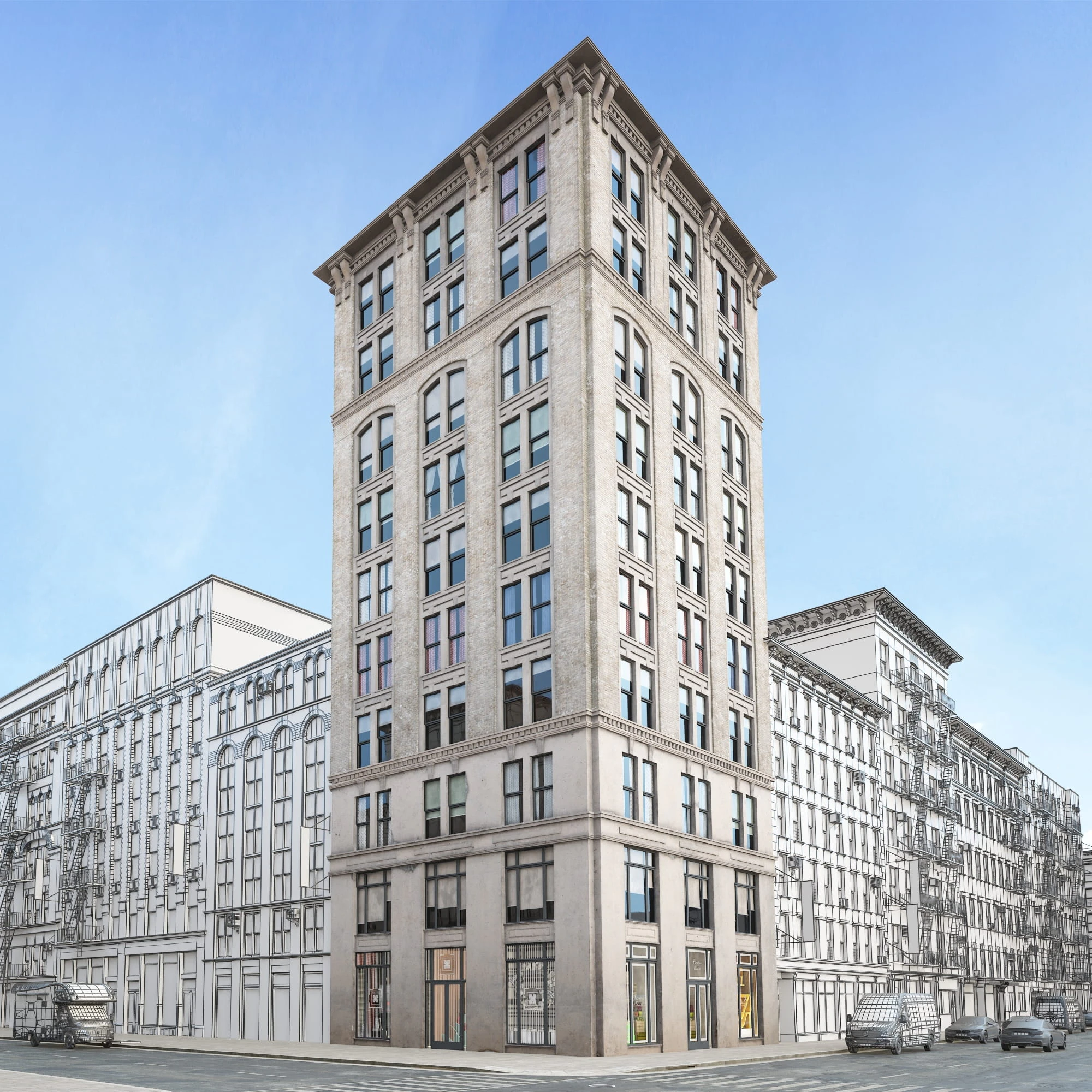 new york style buildings 055 — Скачать