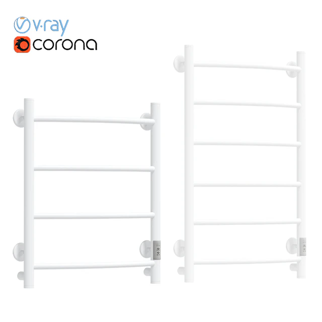 Electric towel warmer EWRIKA Safo PR1 80x50, black — Descargar