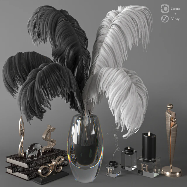 Feathers Decorative Set C — Скачать