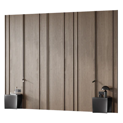 Headboard 002 | bedroom headboard | Wall composition — Ver 1
