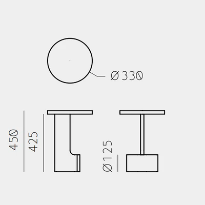 beam side table by Ariake — Ver 2