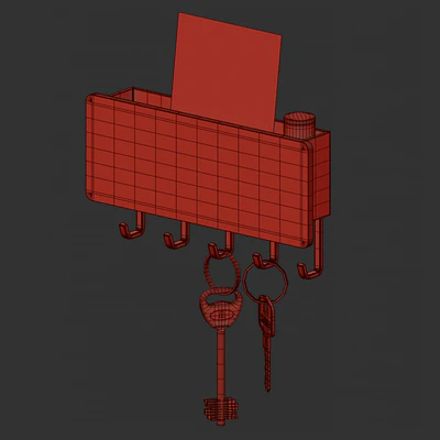 Wall key holder — Ver 4
