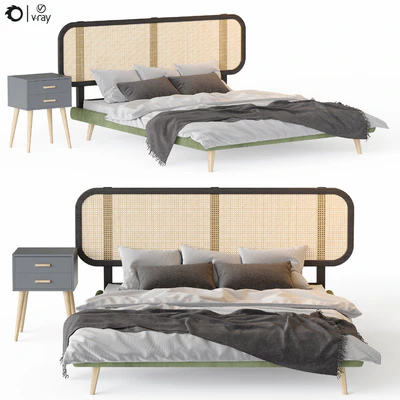 Bed Male table Evaine — Ver 1