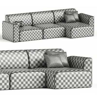 Corner sofa Bayvin-2 Soft Gray — Ver 4
