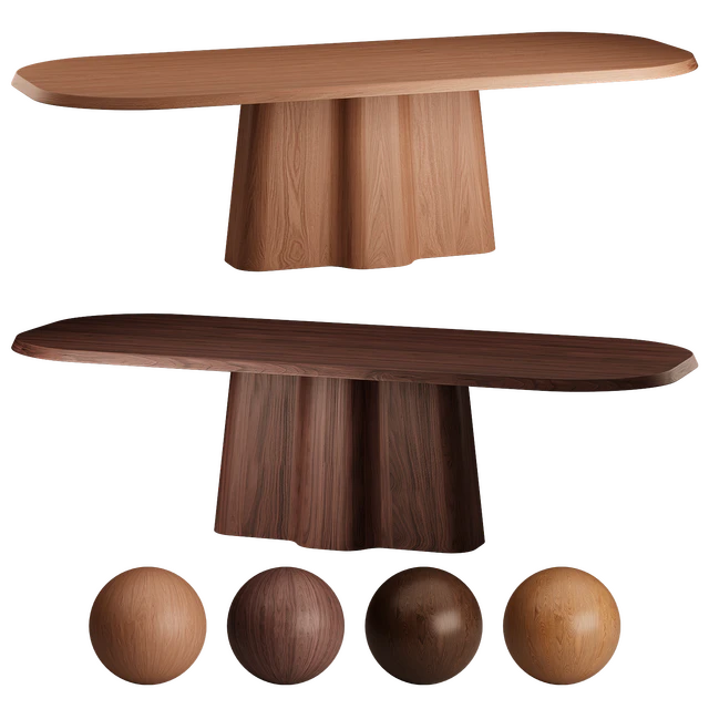 Kyoto Rectangular Dining Table by rh.com — Download
