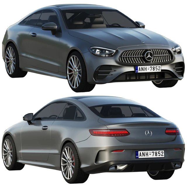 Mercedes-Benz E-Class Coupe AMG-Line 2021 — Descargar
