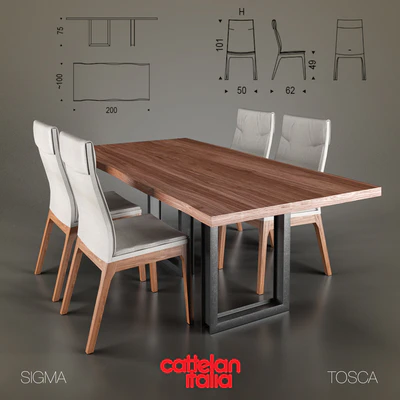 Cattelan Italia Tosca &amp; Sigma — Ver 1