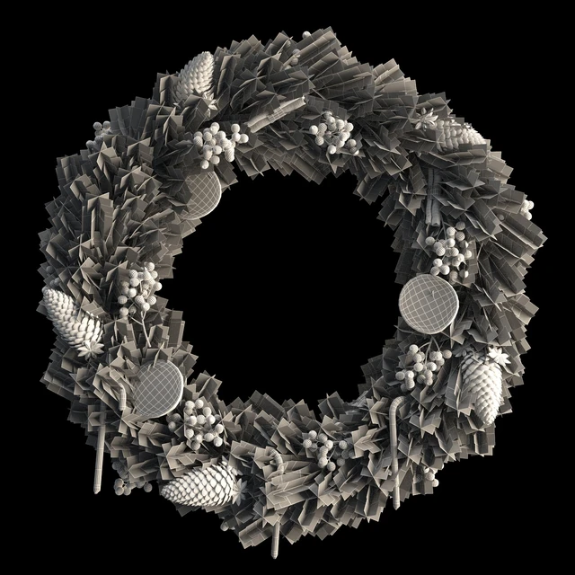 Christmas wreath 66cm — Descargar