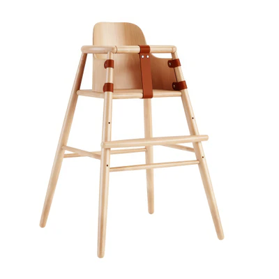 nd54 high chair baby seat with backrest by carl hansen — Скачать