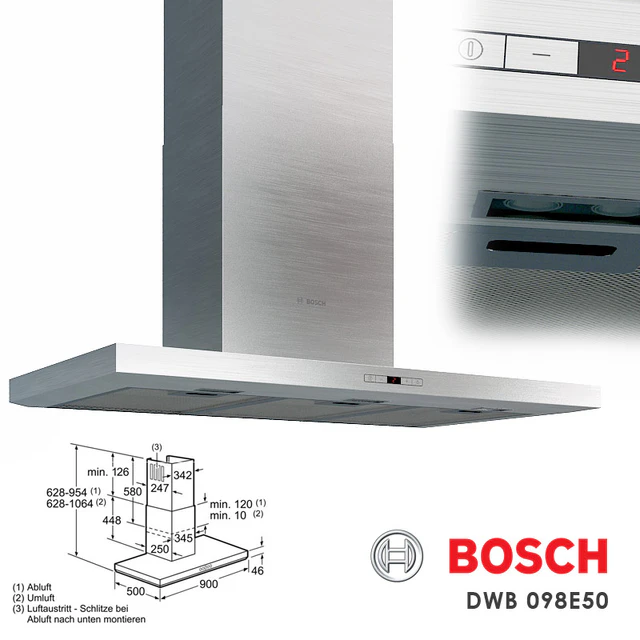 Extractor Bosch DWB 098E50 — Descargar