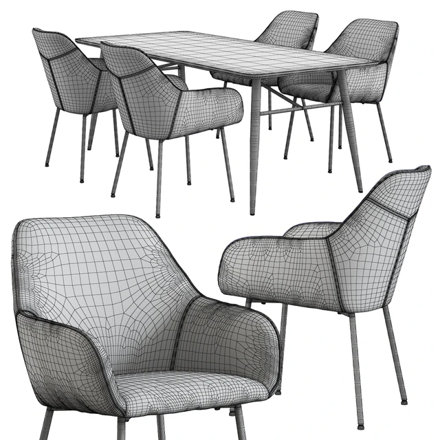 Jysk / Hadrup Chair + Radby Table — Скачать