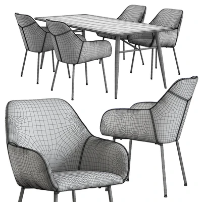 Jysk / Hadrup Chair + Radby Table — Вид 3