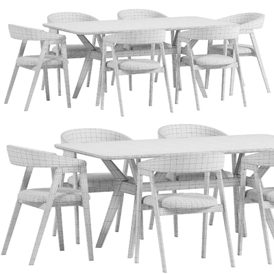 Trevor Chair, Vebstr Table By Divanru — Вид 7