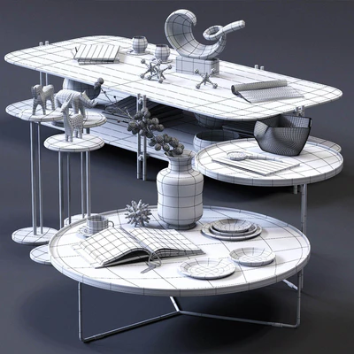 Cattelan Italia Coffee Tables Set 02 — Вид 3