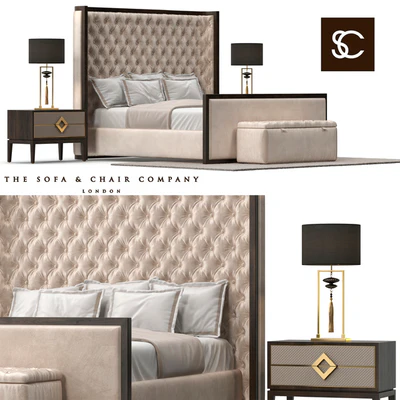 The Sofa & Chair Company Mayfair bed — Ver 1