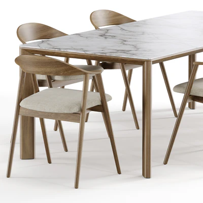 Dining set 4 by CoshLiving Kett — Ver 6