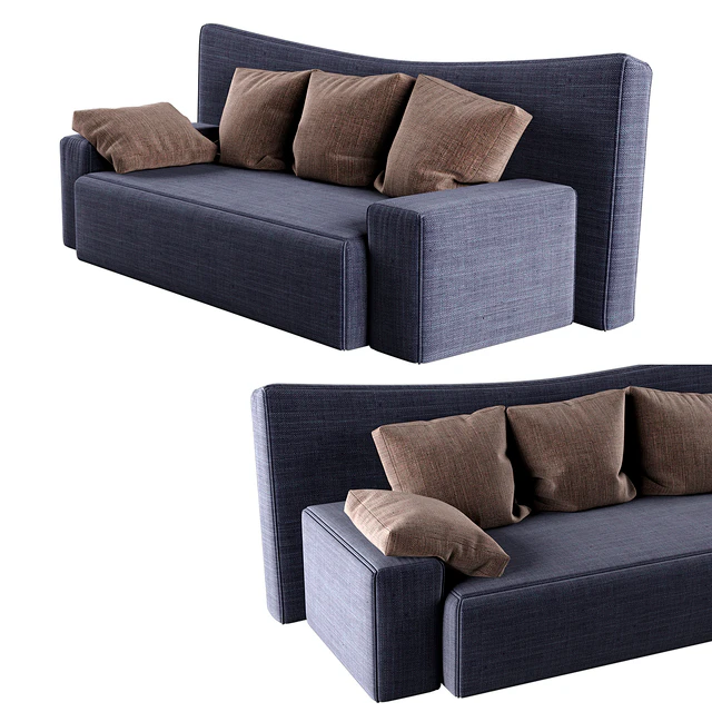 Диван Driade Wow low back by philippe starck — Скачать