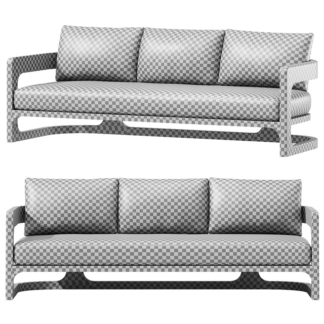 CASSALE SOFA WITH CUSHION INSERTS - 84'' — Скачать