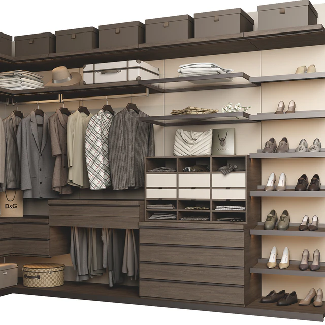 Poliform Ubik Walk-in Closet 2 — Скачать