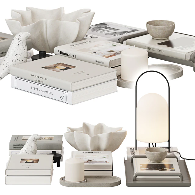Decorative set with books — Descargar