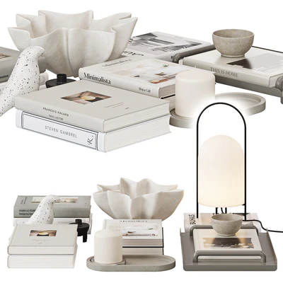 Decorative set with books — Ver 1