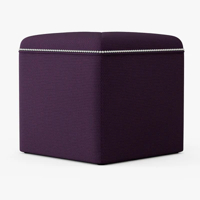 Ritz Cube Ottoman — View 3