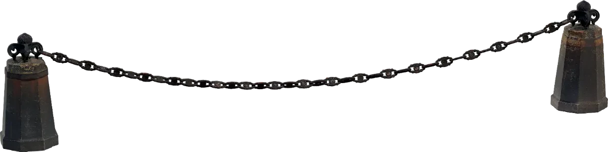 chained bollard 003 — Скачать