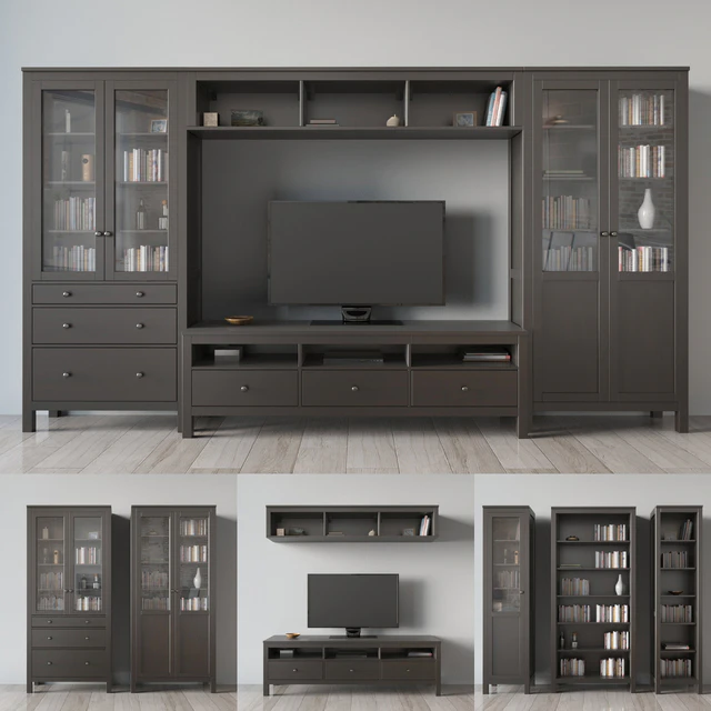 HEMNES TV storage combination — Скачать