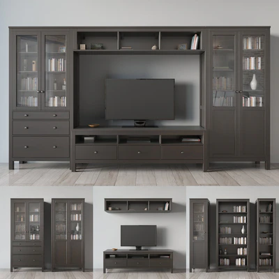 HEMNES TV storage combination — Вид 1