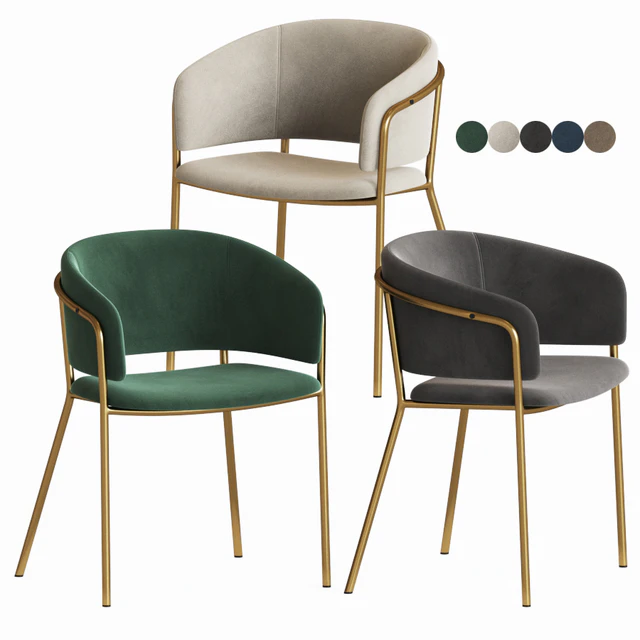 Konnie Dining Chair Velvet — Скачать