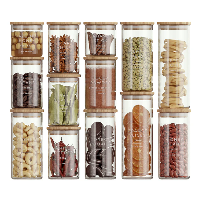 Minimalist Food Jars — Скачать