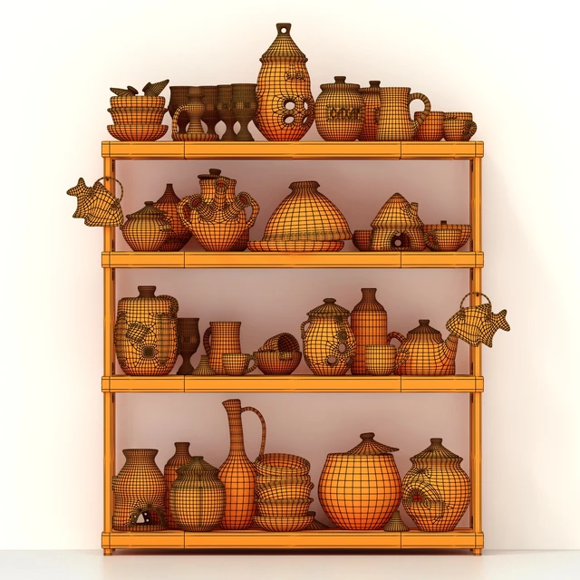 Dishes clay n22 / Clay dishes No. 22 — Descargar