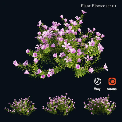 Plant Flower set 01 — Ver 5