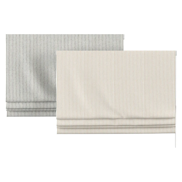 Roman Curtains 20 | Pottery Barn | Wheaton Stripe Shade — Descargar