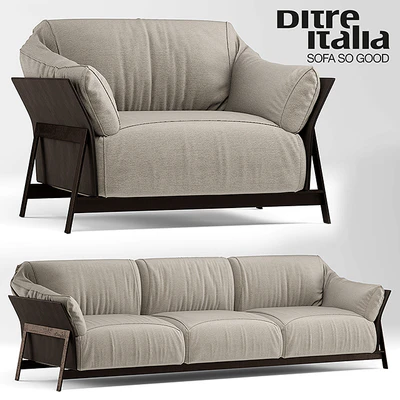 Sofa and chair kanaha ditre italia — Ver 1