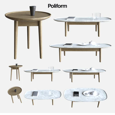 POLIFORM MAD COFFE TABLE — Ver 1