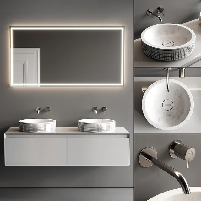 Antonio Lupi Panta Rei + Pixel Vanity Unit Set 3 — Скачать