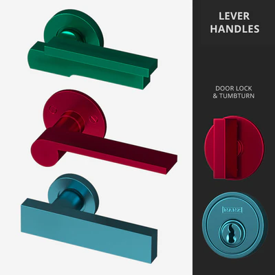 Door Lever Handles Nanz N ° 2094, 2096, 2083 — Ver 1
