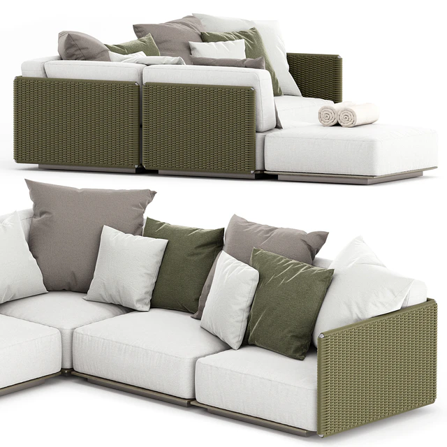 EDDY OUTDOOR SOFA 2 by FLEXFORM — Descargar