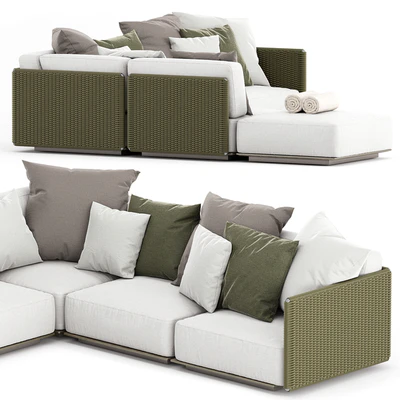 EDDY OUTDOOR SOFA 2 by FLEXFORM — Ver 5