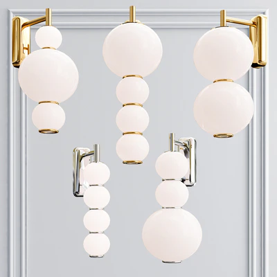 Collection pearls wall lamp — Ver 1