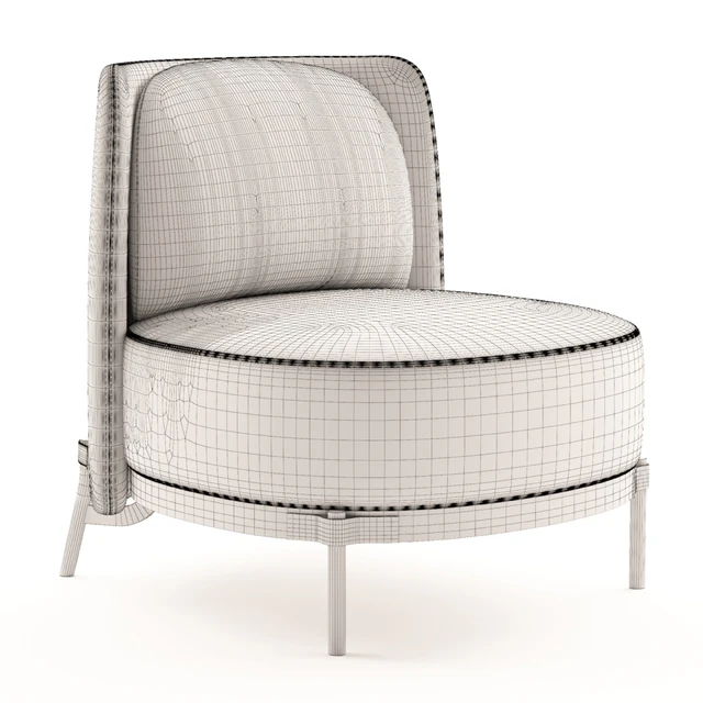 Minotti Tape Armchair — Скачать