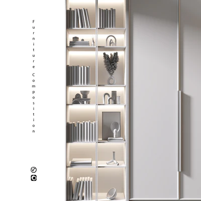 Furniture Composition | 455 | Шкаф — Вид 7
