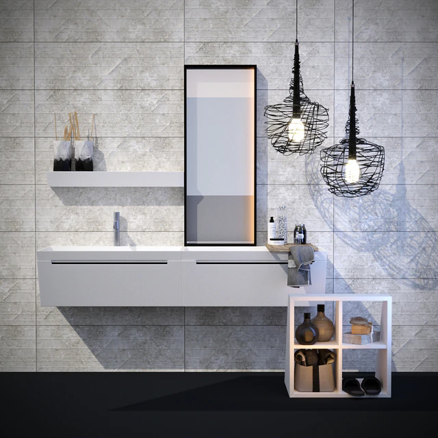Мебель для ванной Bevel, GAMADECOR — Скачать