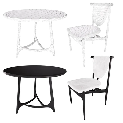 Wenger Chair, Kyns Table — Ver 4