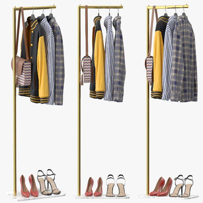 67 Free Standing Metal Coat — Ver 1