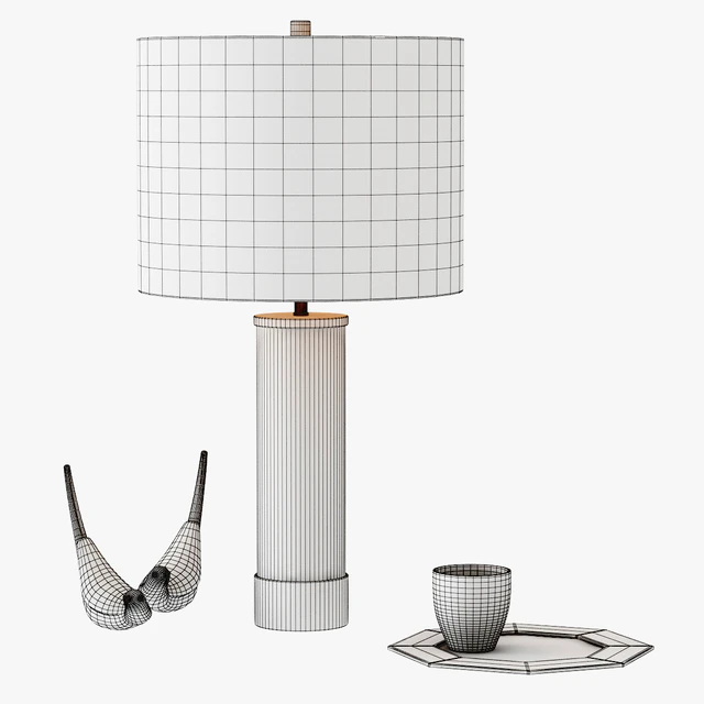 Acrylic Column Table Lamp — Скачать