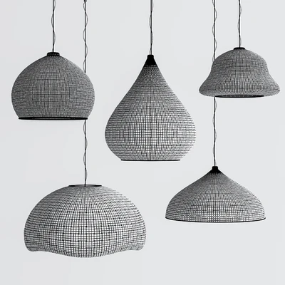 Rattan pendant lights 01 — Вид 6