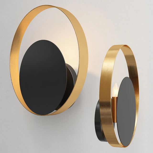 Bra VeniceM Circle Wall Lamp — Скачать