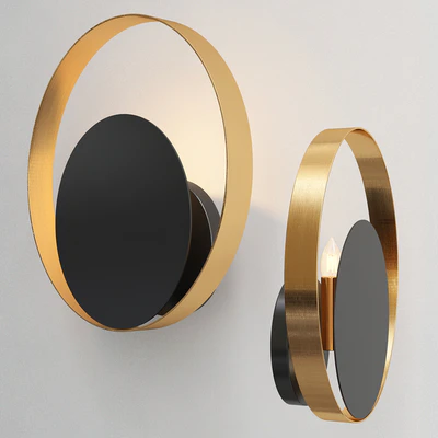 Bra VeniceM Circle Wall Lamp — Скачать